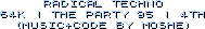 radical techno | 64k | the party 95 | 4th | +music+code by moshe